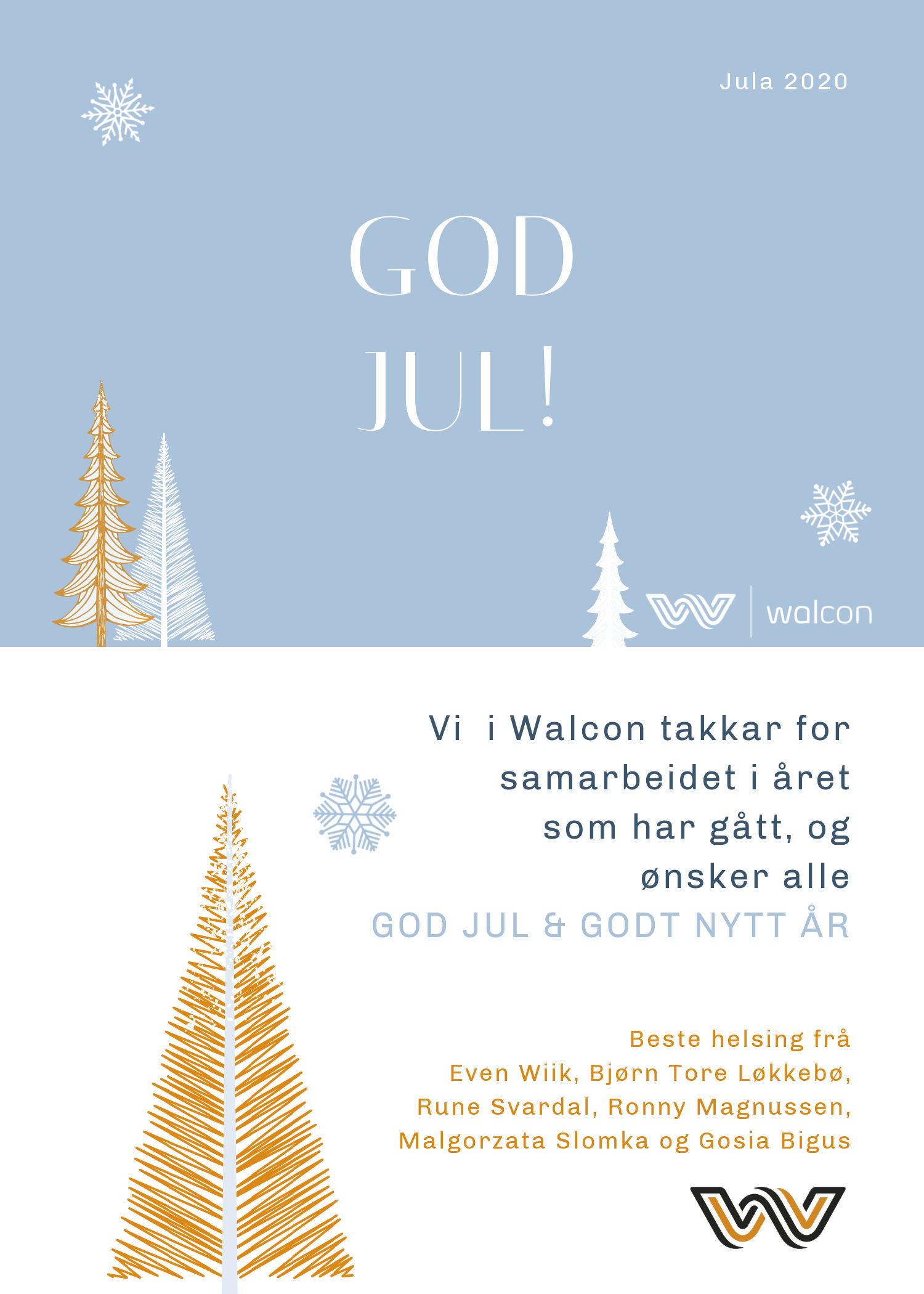 God jul 2020 - walcon.no